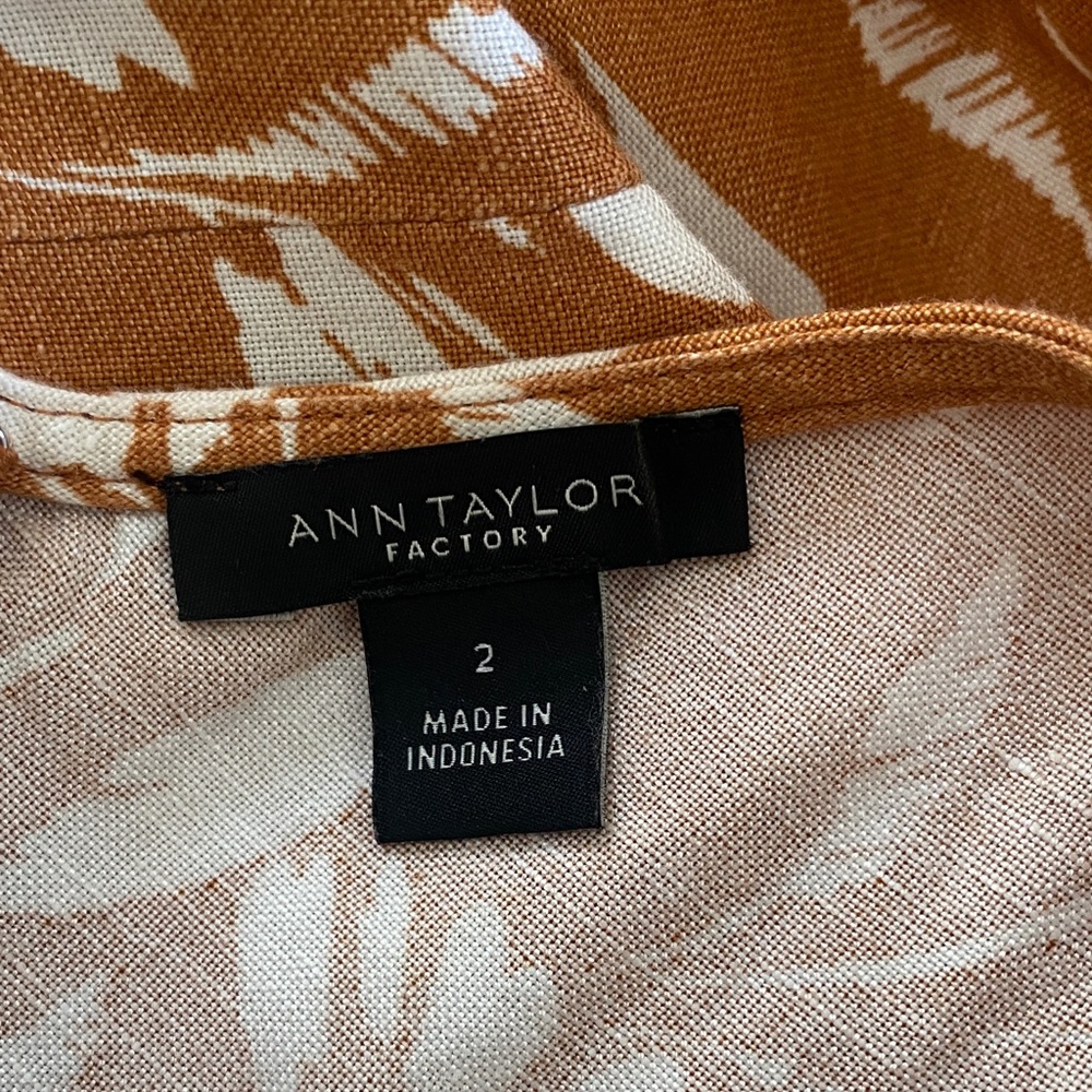 Ann Taylor Factory Vintage Floral MIDI Dress - Picture 6 of 9